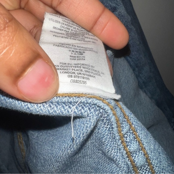 Free People Indigo Blue Ramona Denim Trucker Jacket - Picture 10 of 11